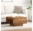 furnicato Couchtisch Modern Altholz Optik Bild 2