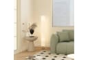 HOMCOM Stehlampe Modern Weiß Säulenform 120cm Bild 2
