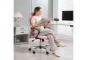 HOMCOM Bürostuhl Ergonomisch Rosa Bild 2