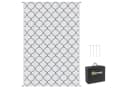 Outsunny Outdoorteppich Grau Wendbar Wasserdicht Bild 1