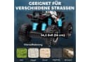 HOMCOM Elektro-Kinderquad Weiß mit USB-Musikplayer Bild 5