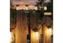 HOMCOM LED Partylichterkette 15-flammig RGBW Fernbedienung Timer IP44 Bild 3