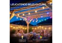 HOMCOM LED Partylichterkette 15-flammig RGBW Fernbedienung Timer IP44 Bild 4
