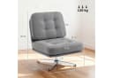 HOMCOM Relaxsessel 360° drehbar extra breiter Sitz Bild 3