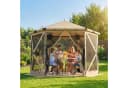 Outsunny Sechseck-Pavillon Pop-Up wasserdicht UV-Schutz Bild 2