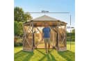 Outsunny Sechseck-Pavillon Pop-Up wasserdicht UV-Schutz Bild 3
