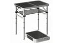 Outsunny Campingtisch Klappbar Schwarz Aluminium Bild 1
