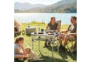 Outsunny Campingtisch Klappbar Schwarz Aluminium Bild 2