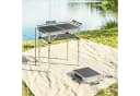Outsunny Campingtisch Klappbar Schwarz Aluminium Bild 3