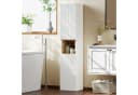 HOMCOM Badschrank schmal Soft-Close FSC-zertifiziert Bild 2