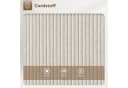 HOMCOM Barhocker Set 2 St. Drehbar Cord Creme Bild 5