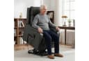 HOMCOM Relaxsessel Fernsehsessel mit Rollen, elektrisch verstellbar, Zero-Gravity-Position Bild 2