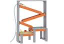 AIYAPLAY Sand- und Wassertisch mit Wasserbahn Grau Bild 1