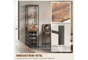 HOMCOM Weinregal mit Schublade & Glashalter Bild 5