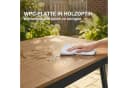 Outsunny Gartentisch WPC Teakoptik 140x80 cm Bild 5