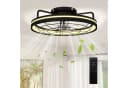 HOMCOM Deckenventilator mit Licht, 48 cm, Dimmbar, 6 Geschw., Fernbedienung Bild 1