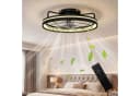 HOMCOM Deckenventilator mit Licht, 48 cm, Dimmbar, 6 Geschw., Fernbedienung Bild 2