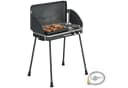 Outsunny Gasgrill 2-in-1 Schwarz 7 kW klappbar Campinggrill Tischgrill Bild 1