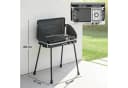 Outsunny Gasgrill 2-in-1 Schwarz 7 kW klappbar Campinggrill Tischgrill Bild 3