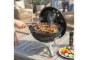 Outsunny Tragbarer Holzkohlegrill Schwarz mit Deckelgriff Bild 2
