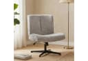 HOMCOM Relaxsessel Grau 360° Drehung höhenverstellbar Bild 1