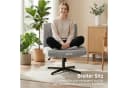 HOMCOM Relaxsessel Grau 360° Drehung höhenverstellbar Bild 5