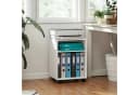 HOMCOM Aktenschrank Druckerhalter Weiß mit Rollen Bild 2