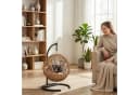 PawHut Katzenhaus Rattan mit Kissen und Spielball Bild 2