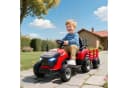 AIYAPLAY Elektro-Kindertraktor Aufsitz-Traktor mit Fernbedienung Rot Bild 1