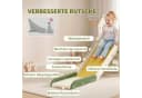 AIYAPPLAY Rutsche Indoor-Spielset 5-in-1 mit Kletterelement und Basketballkorb Bild 4