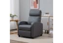 HOMCOM Massagesessel Grau mit Massagefunktion und Fernbedienung Bild 2