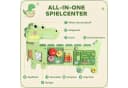AIYAPLAY Montessori Busy Board Wandmontiert Grün mit Xylophon Bild 4