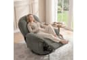HOMCOM Relaxsessel Fernsehsessel mit Liege- & Wippfunktion Grau Bild 2