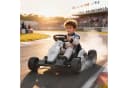 AIYAPLAY Elektro-Kinderauto Weiß mit verstellbarem Sitz Bild 1