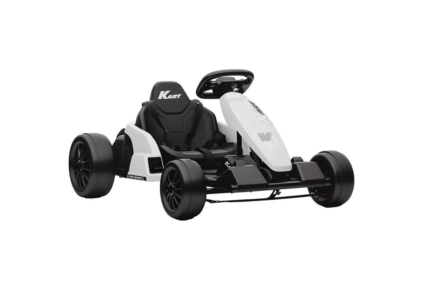 AIYAPLAY Elektro-Kinderauto Weiß mit verstellbarem Sitz - Bild 2
