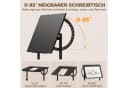HOMCOM Zeichentisch Höhen- & neigungsverstellbar Schwarz Bild 4
