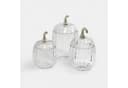 Mirabeau Alérisse Vorratsdose 3er Set Glas Aluminium Antiksilber Bild 2