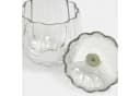 Mirabeau Alérisse Vorratsdose 3er Set Glas Aluminium Antiksilber Bild 4