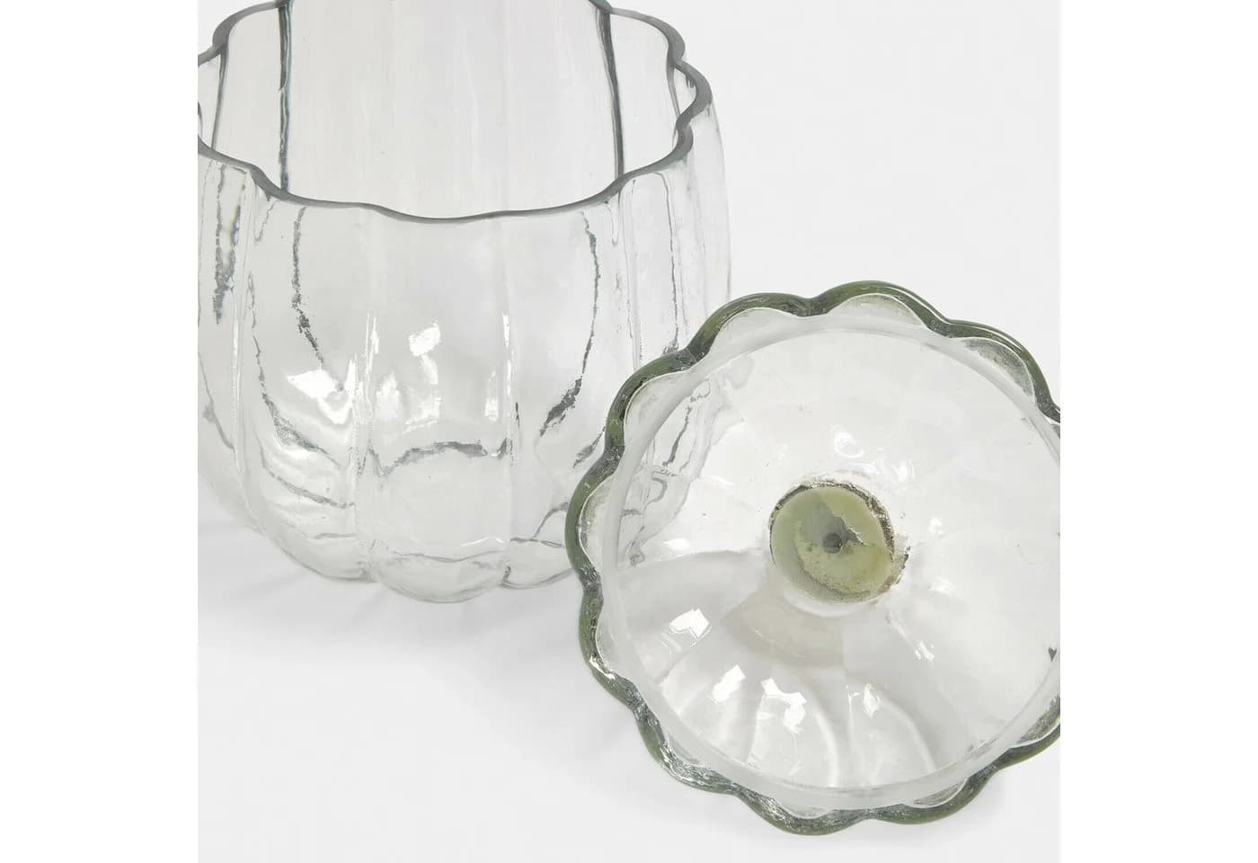 Mirabeau Alérisse Vorratsdose 3er Set Glas Aluminium Antiksilber - Bild 4