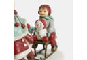 Mirabeau Weihnachtsfigur Deko-Kinder mit Schlitten Petitnid rot/grün/weiß Bild 3
