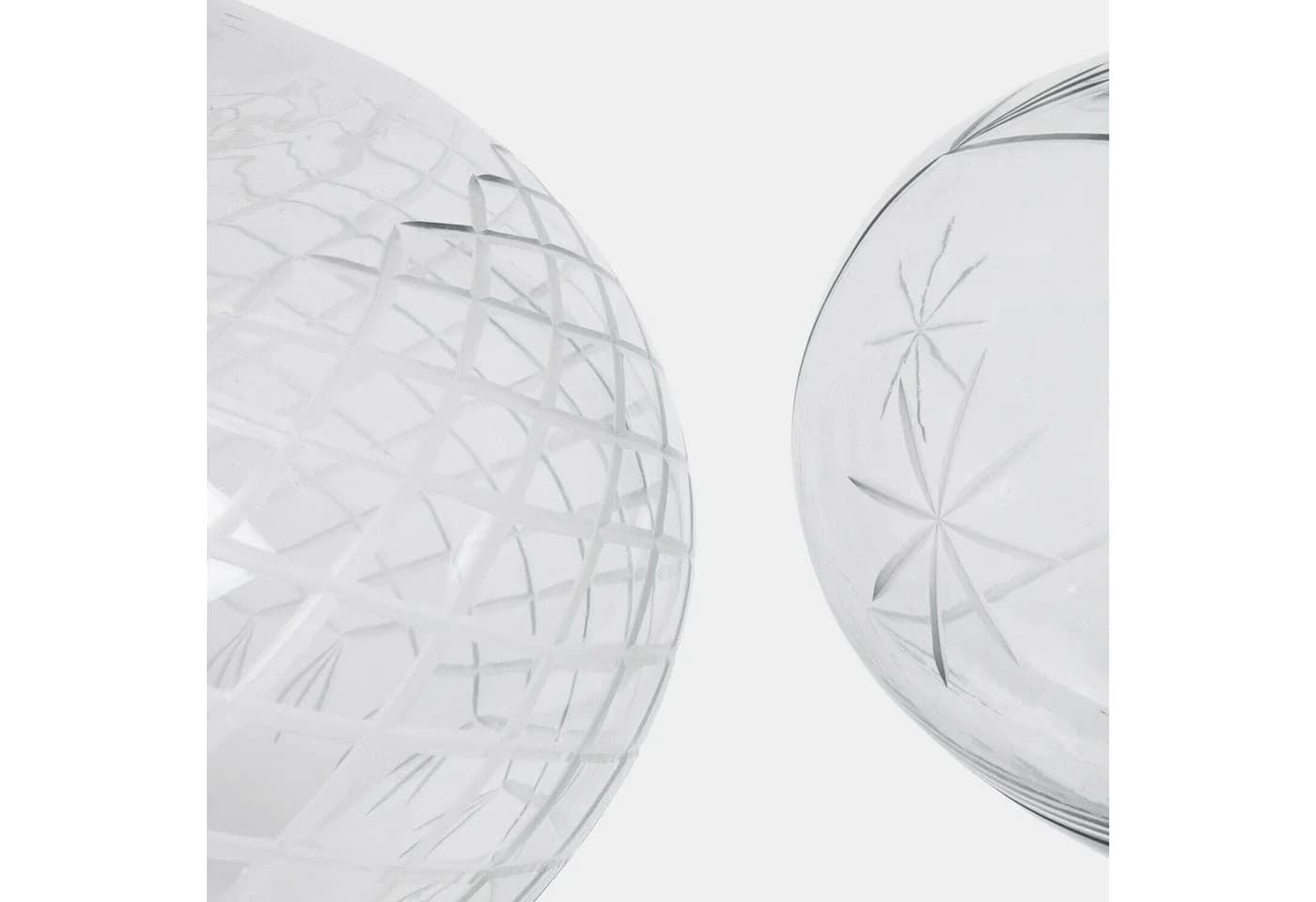 Mirabeau Christbaumschmuck 2er Set Péralise klar transparent - Bild 5