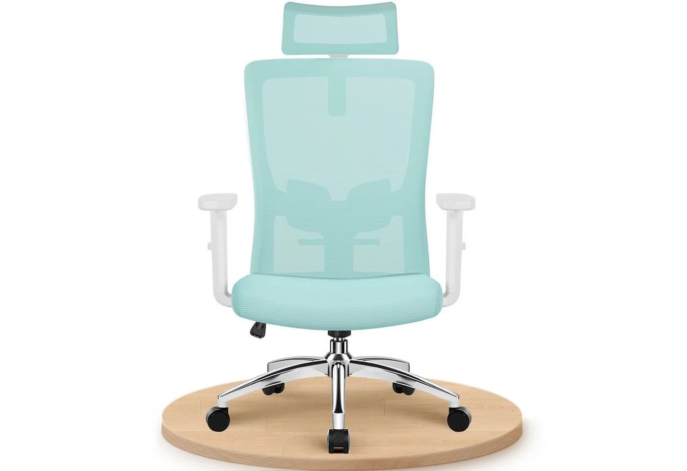 Adormii Ergonomischer Bürostuhl Blau mit verstellbarer Lendenstütze - Bild 2