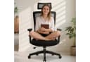 Adormii Ergonomischer Bürostuhl Schwarz mit verstellbarer Lendenstütze Bild 1