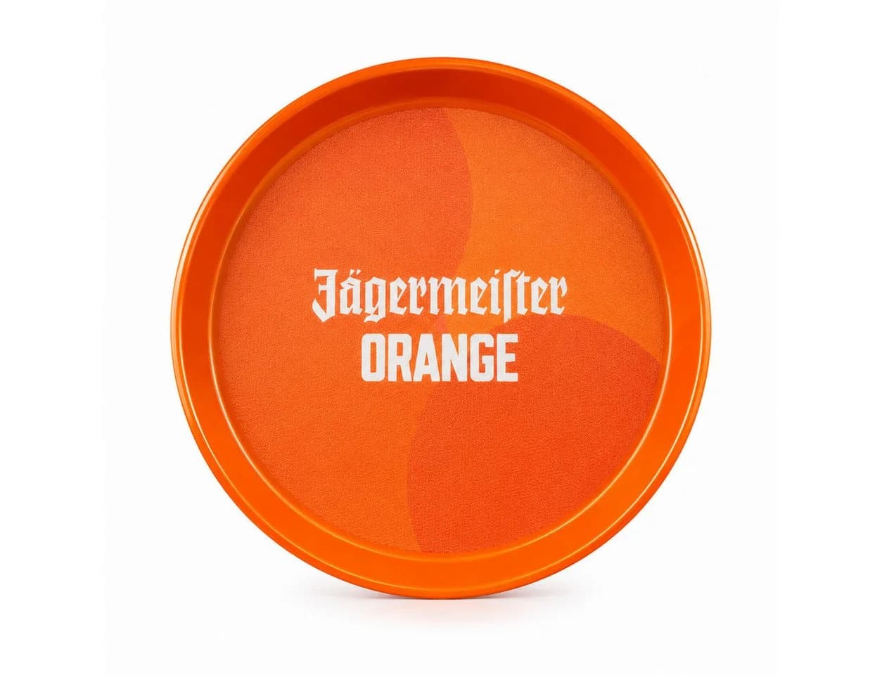 Jägermeister Orange Tablett Rund 36 cm - Serviertablett Bar
