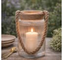AltoBelli Windlicht Bogense Glas mit Kordel Bild 3