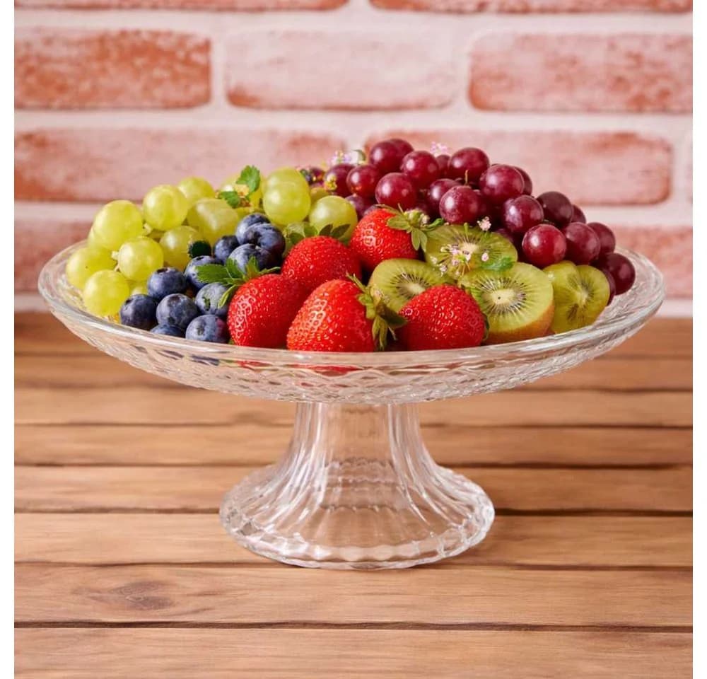 AltoBelli Servierplatte Klara Glas Transparent 20 cm - Bild 2