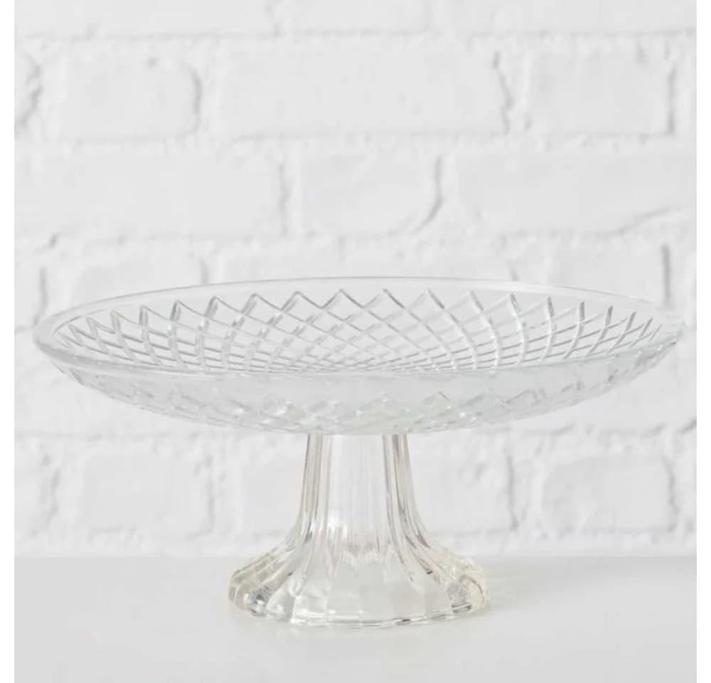 AltoBelli Servierplatte Klara Glas Transparent 20 cm - Bild 4