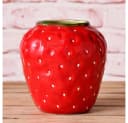 AltoBelli Keramikvase Berry Erdbeer-Design Rot Bild 2