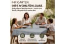 Stoffschmiede Gartentischdecke PVC Wetterfest Grau Bild 1