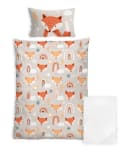 Stoffschmiede Kinderbettwäsche 3-Teilig Fuchs Bio-Baumwolle Bild 2